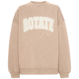 Rotate Heavy Sweat Crewneck Sweatshirt, Cement